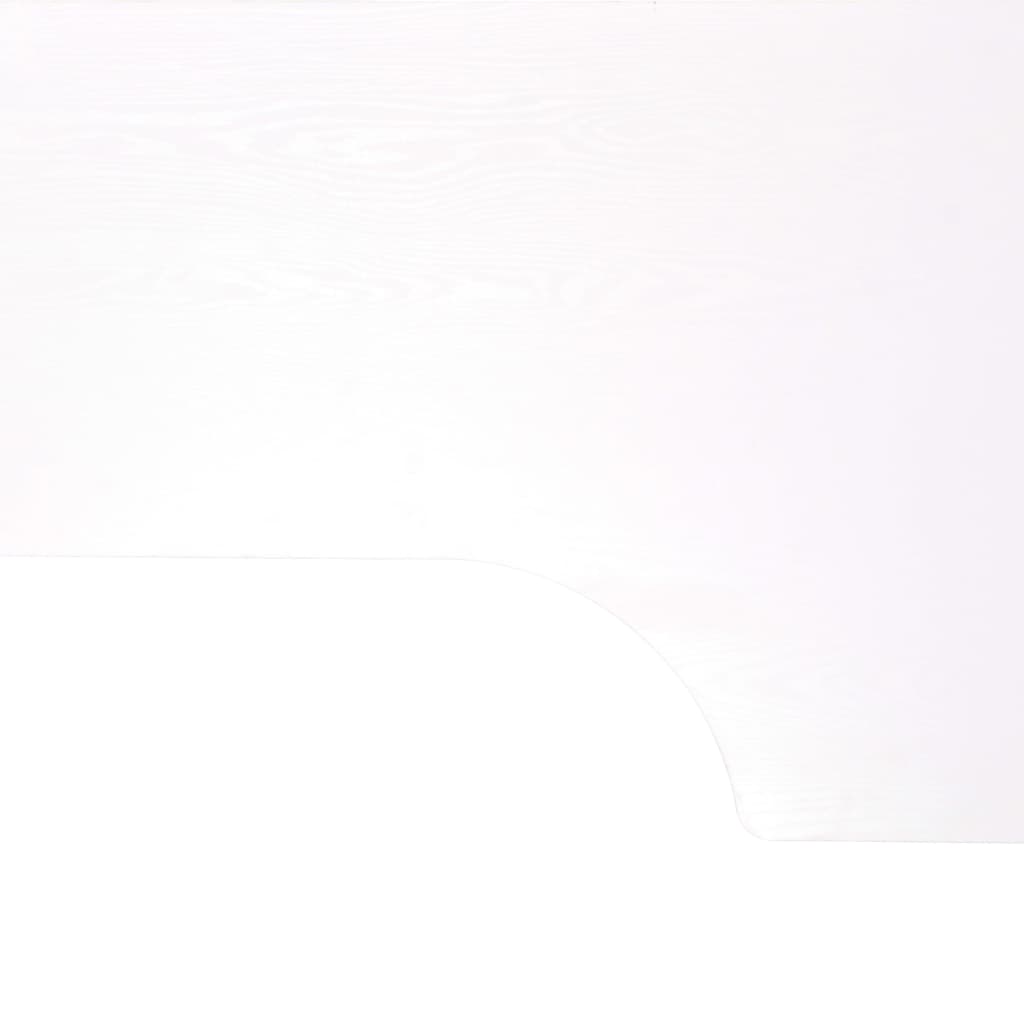 Stol za računalo bijeli 120 x 72 x 70 cm