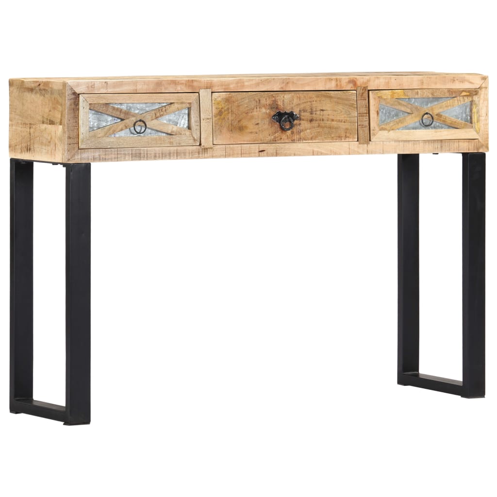 Konzolni stol od masivnog drva manga 110 x 30 x 76 cm