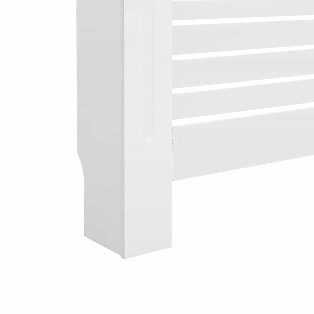 Pokrov za radijator bijeli 172 x 19 x 81,5 cm MDF
