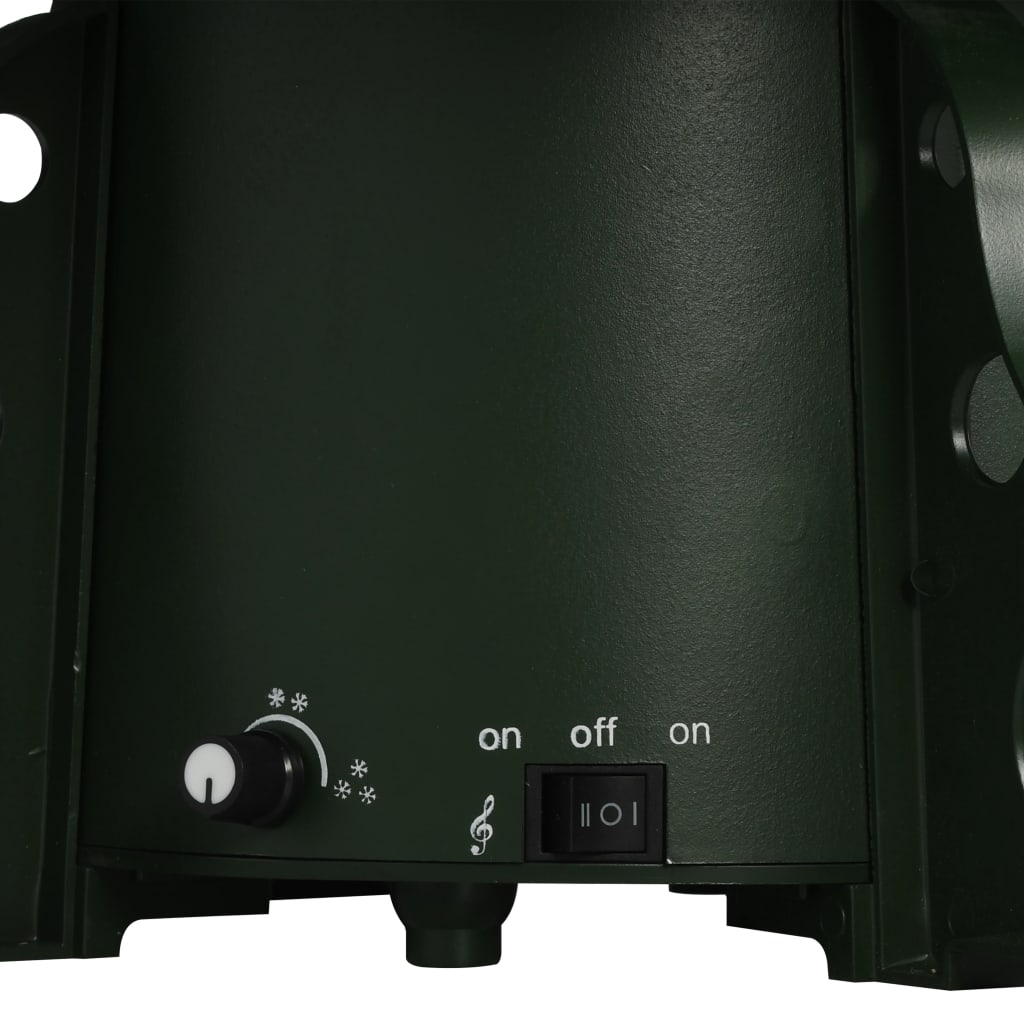 Božićno drvce koje sniježi sa stalkom zeleno 140 cm