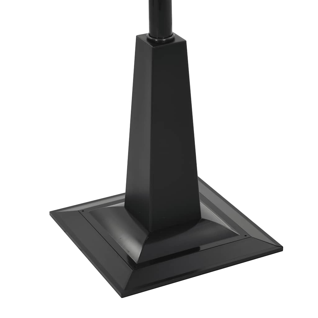 Božićna ulična svjetiljka s Djedom Mrazom 180 cm LED
