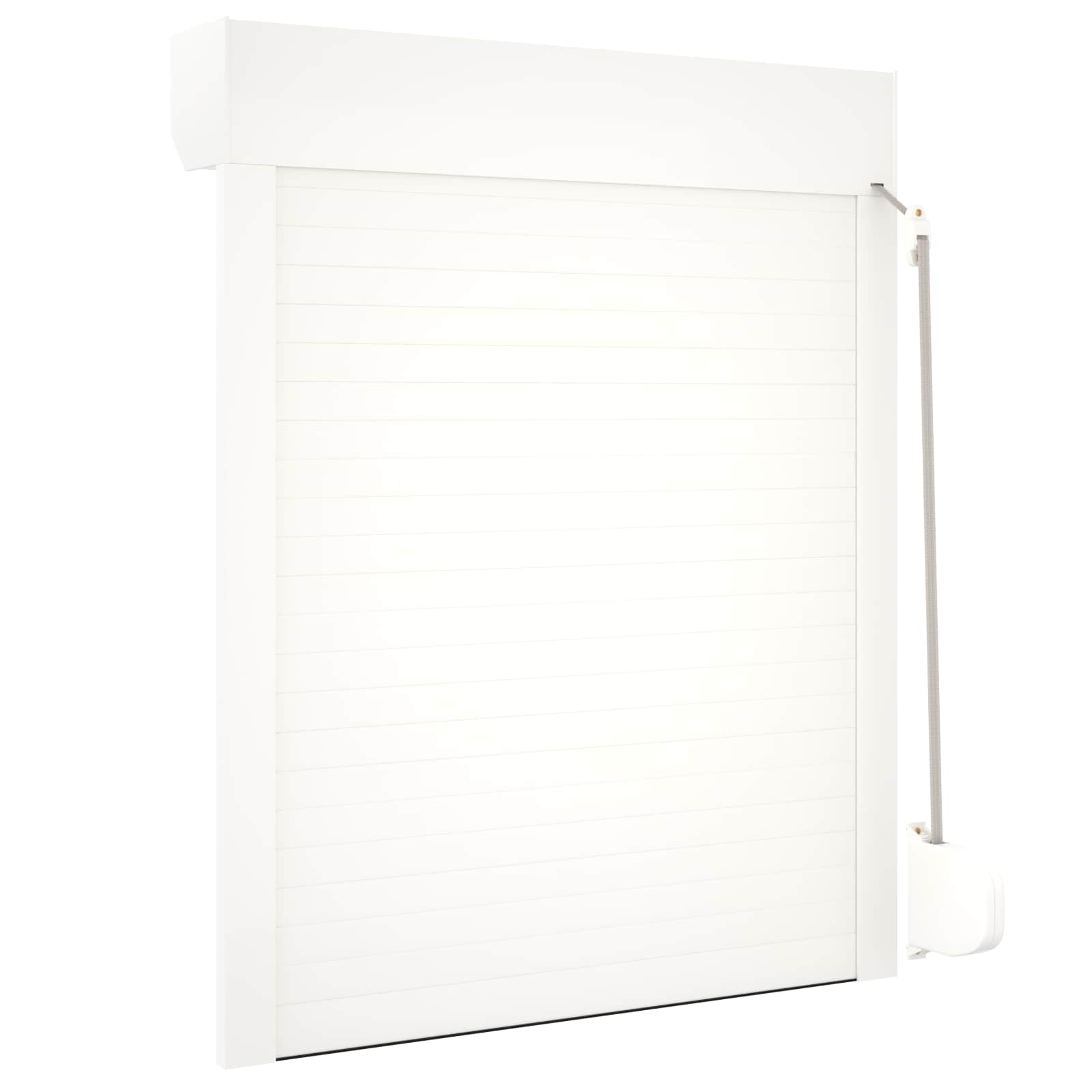 Roletna Bijeli 80 x 100 cm Aluminij i poliuretan