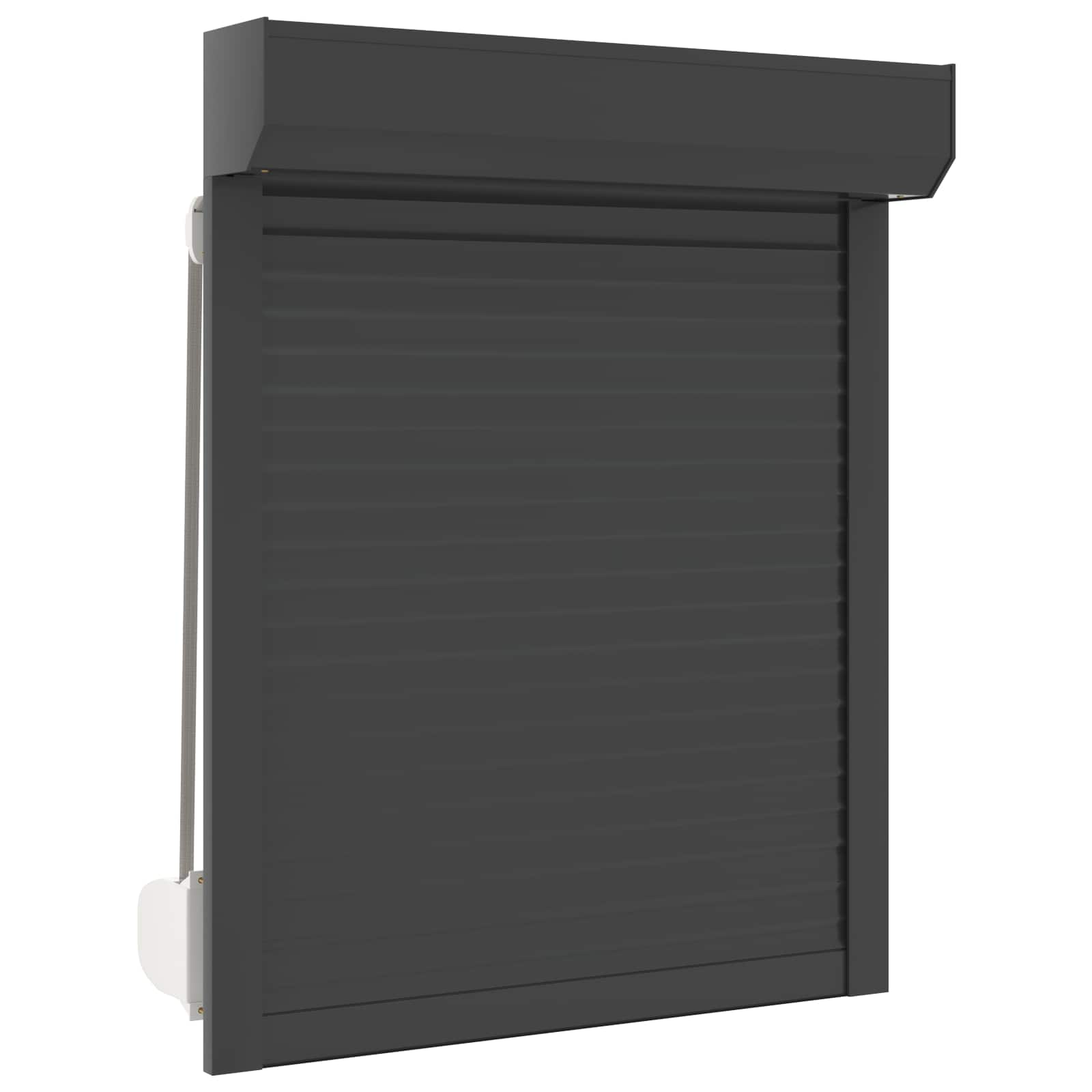 Roletna Antracit 70 x 100 cm Aluminij i poliuretan