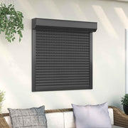 Roletna Antracit 100 x 100 cm Aluminij i poliuretan