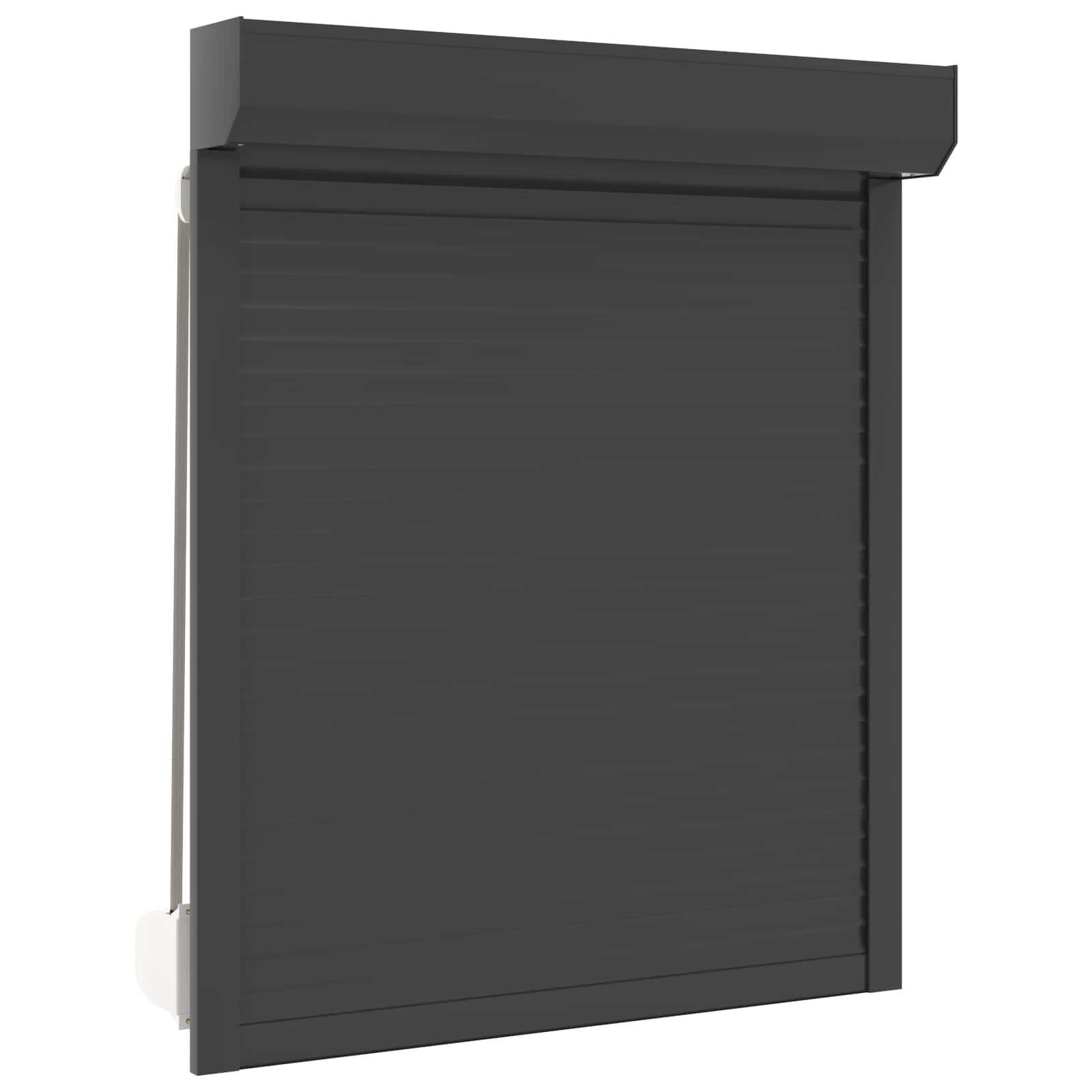 Roletna Antracit 100 x 120 cm Aluminij i poliuretan