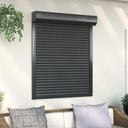 Roletna Antracit 100 x 130 cm Aluminij i poliuretan