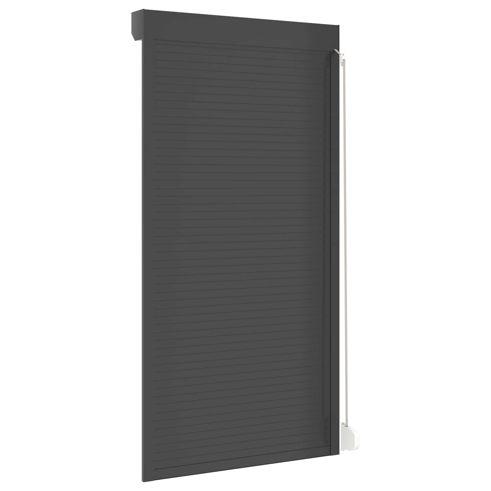 Roletna Antracit 110 x 220 cm Aluminij i poliuretan