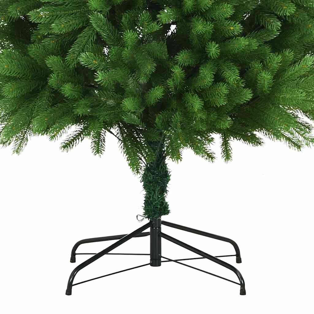 Umjetno božićno drvce s realističnim iglicama 240 cm zeleno