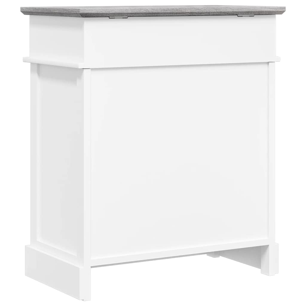 Ormarić za cipele sivi 50 x 28 x 58 cm od drva paulovnije