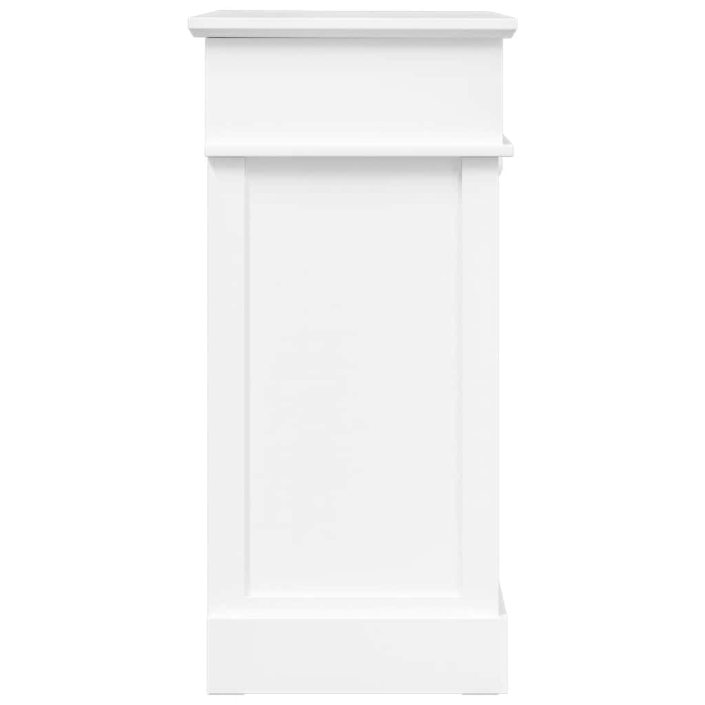 Ormarić za cipele bijeli 50 x 28 x 58 cm od drva paulovnije