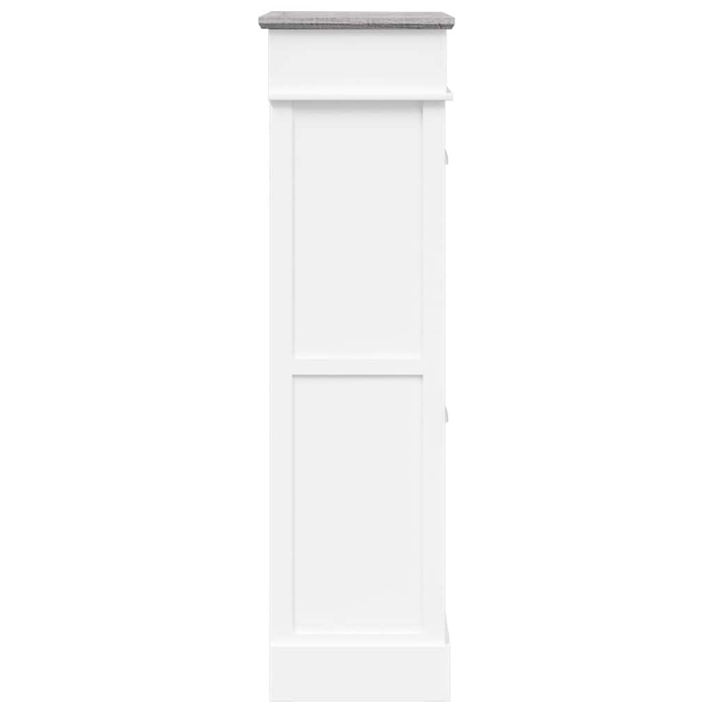 Ormarić za cipele sivi 50 x 28 x 98 cm od drva paulovnije