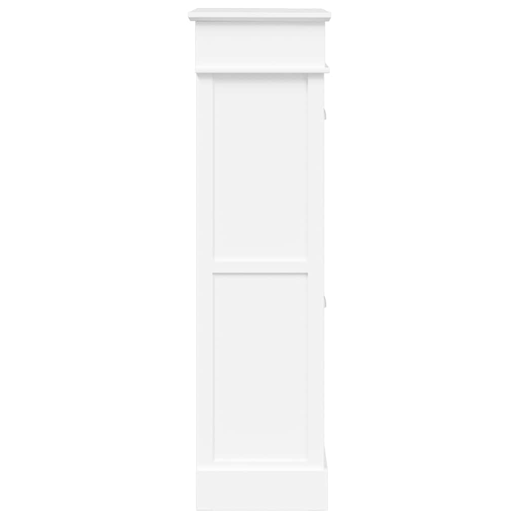 Ormarić za cipele bijeli 50 x 28 x 98 cm od drva paulovnije