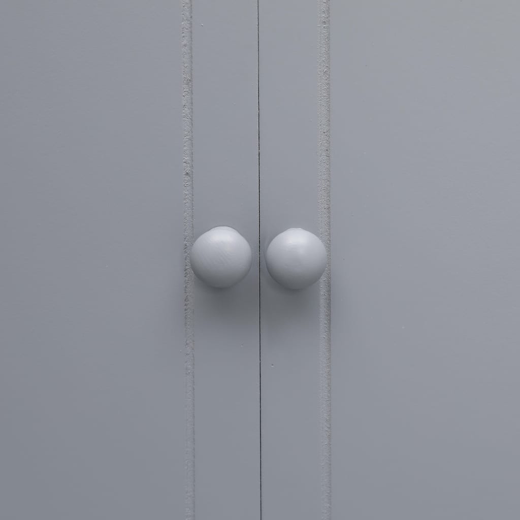 Kupaonski ormarić sivi 46 x 24 x 116 cm drvo paulovnije