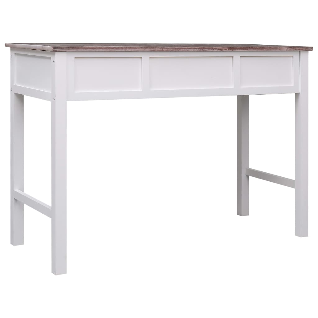 Pisaći stol smeđi 110 x 45 x 76 cm drveni