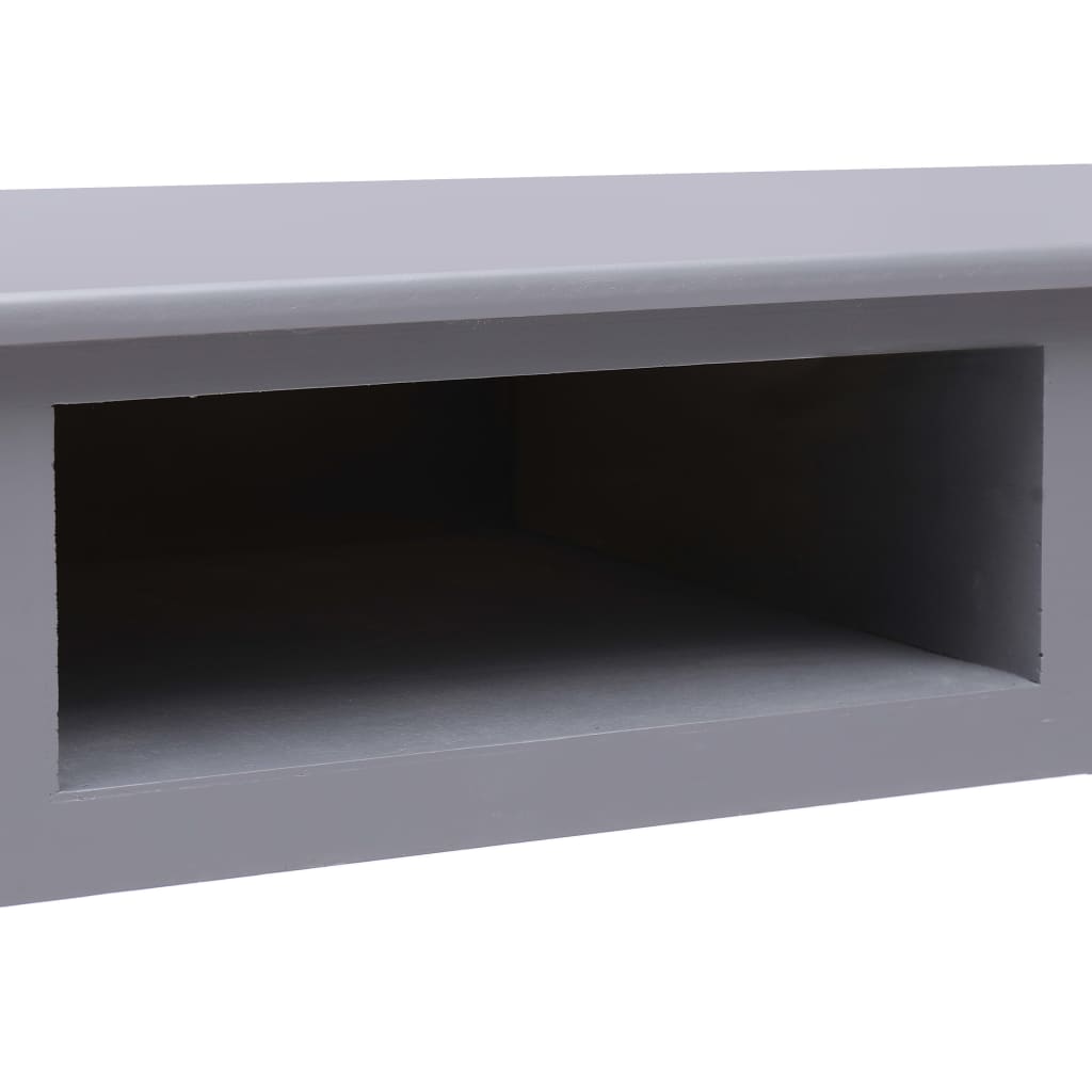 Pisaći stol sivi 110 x 45 x 76 cm drveni