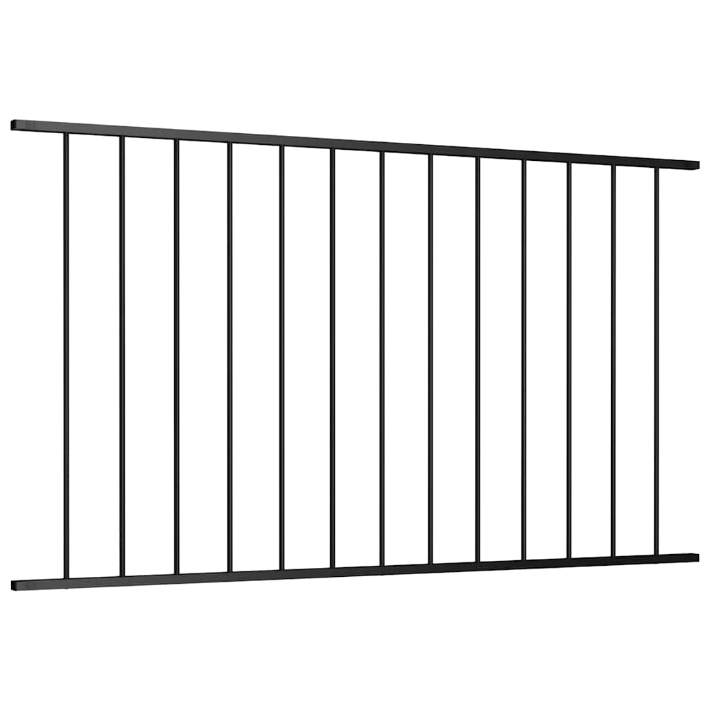 Ogradni panel Woerden čelik s praškastim premazom 1,7x1,17 m crna