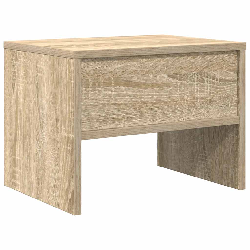 Noćni ormarić boja hrasta 40 x 30 x 30 cm konstruirano drvo