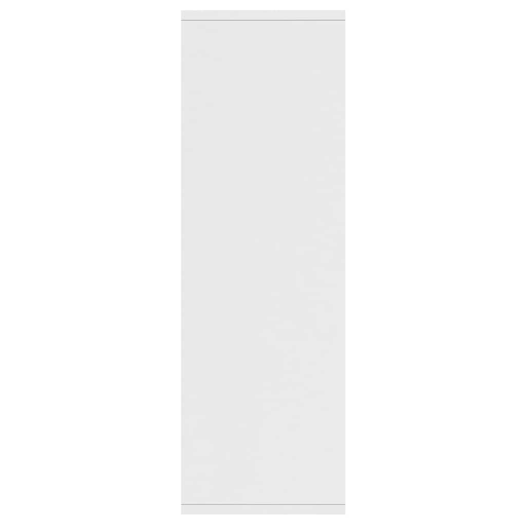Ormarić za knjige / komoda bijeli 50x25x80 cm konstruirano drvo