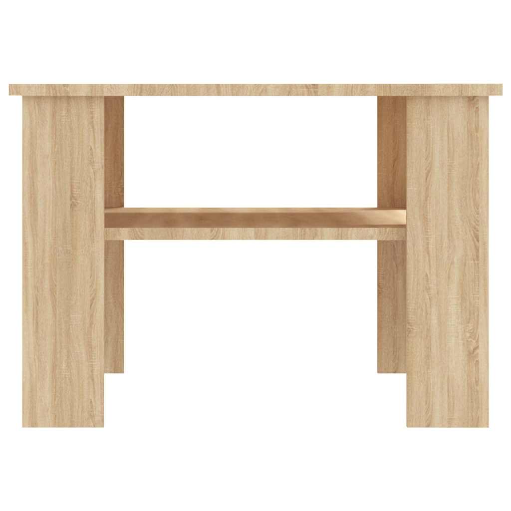 Stolić za kavu boja hrasta sonome 60x60x42 cm konstruirano drvo