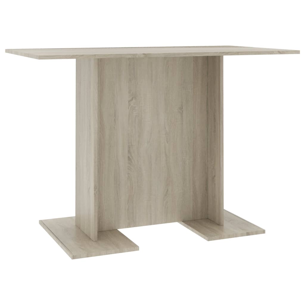 Blagovaonski stol boja hrasta sonome 110 x 60 x 75 cm drvena