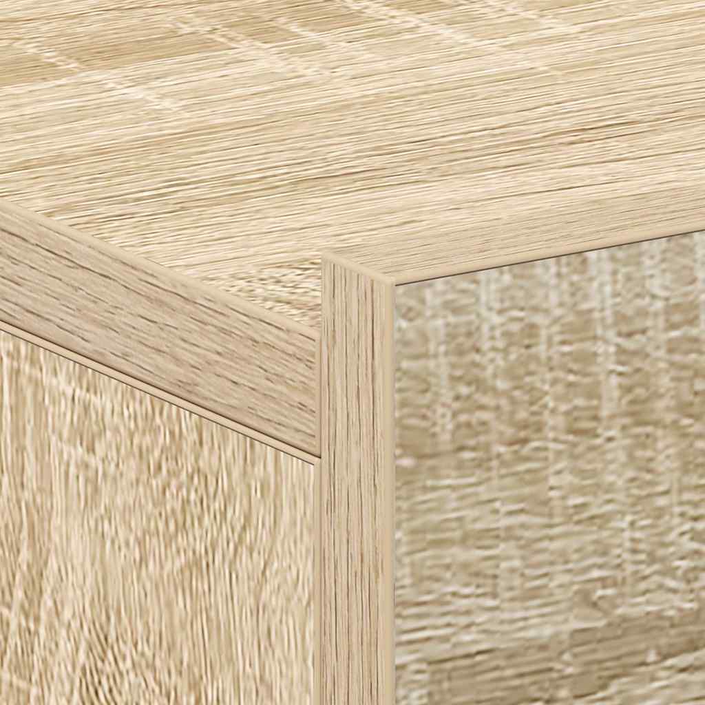 Viseći noćni ormarić boja hrasta 40x30x15 cm konstruirano drvo