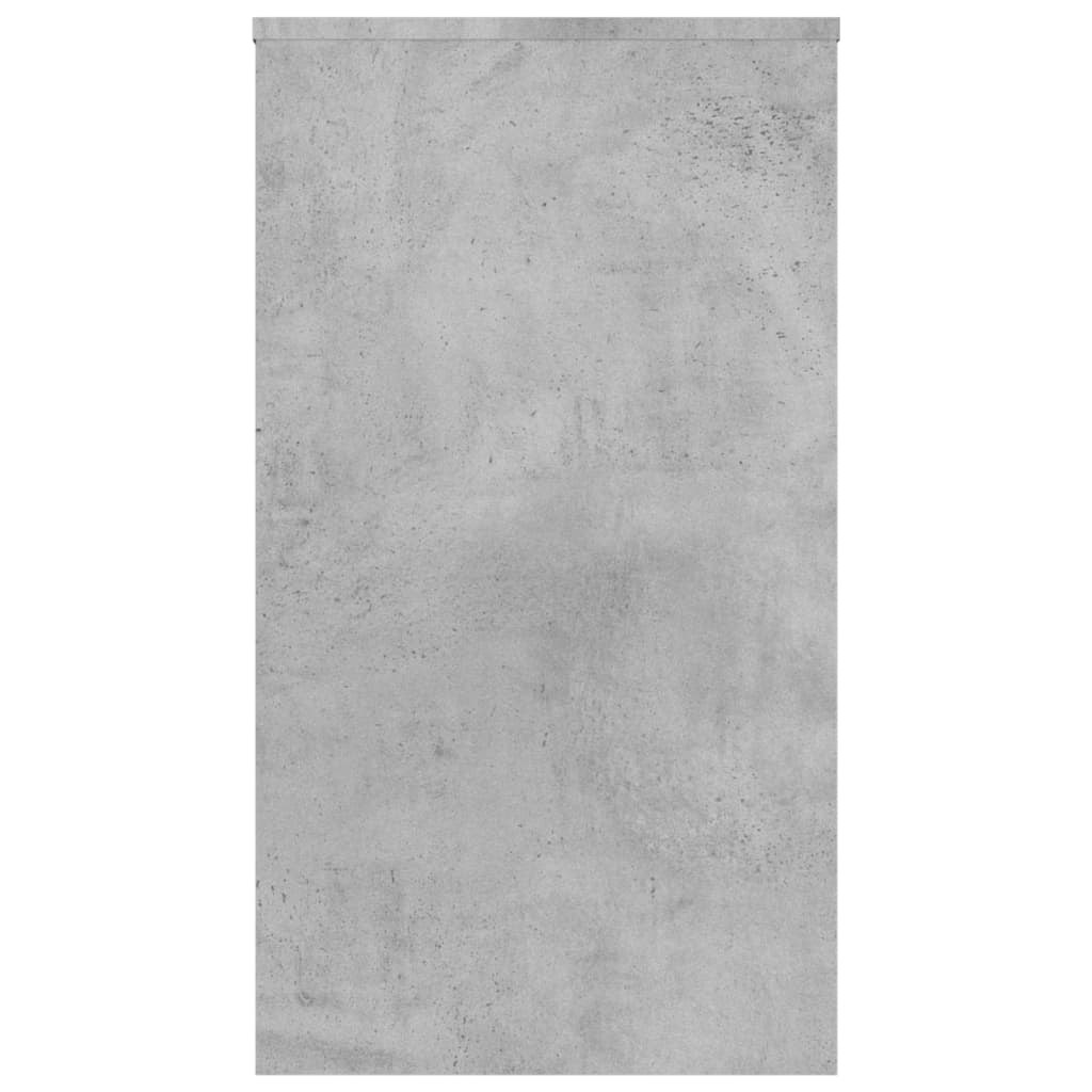 Radni stol boja betona 90 x 40 x 72 cm od konstruiranog drva