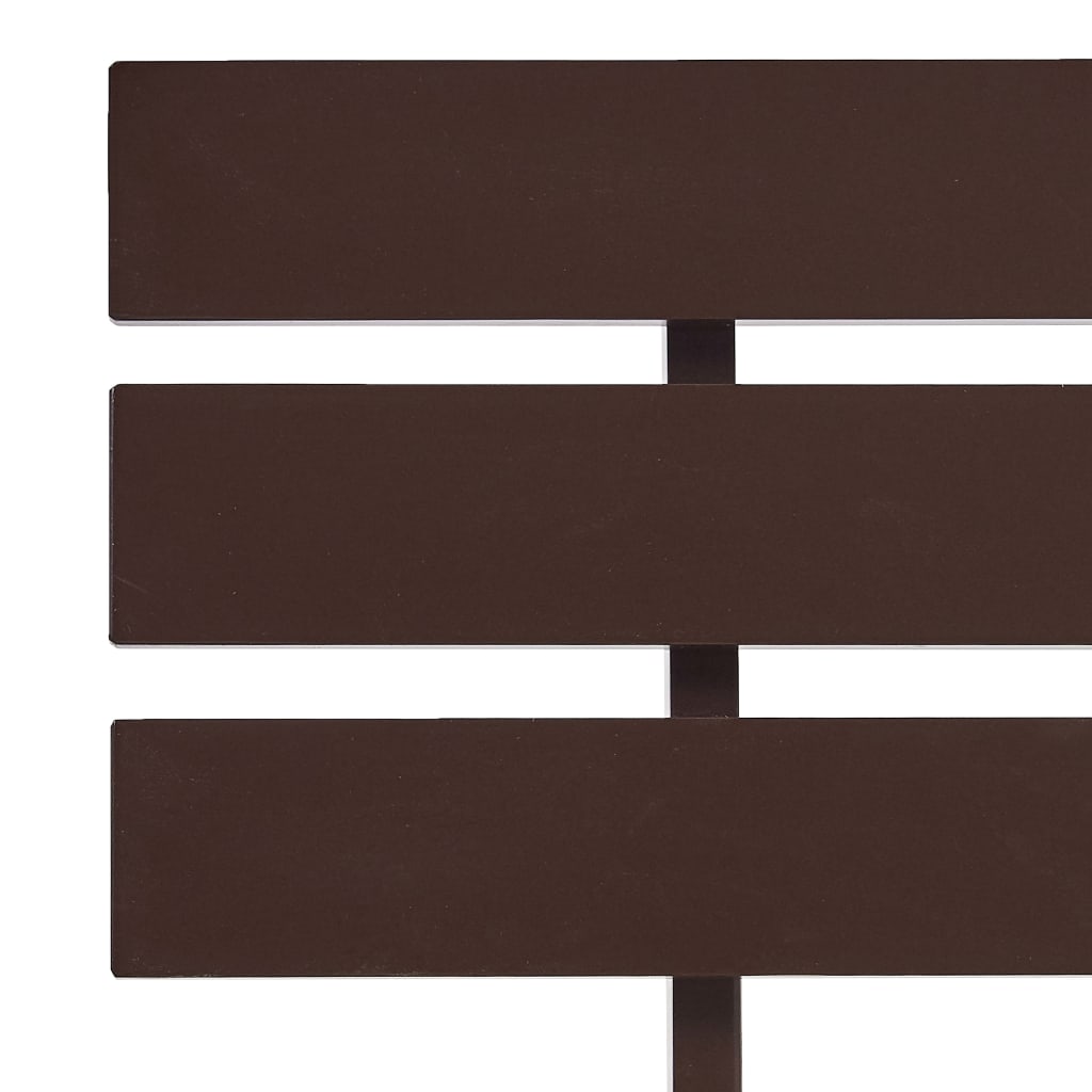 Okvir za krevet od masivne borovine tamnosmeđi 180 x 200 cm