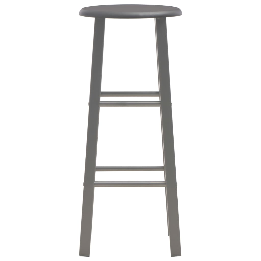 Barski stolci 2 kom antracit MDF