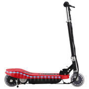 Električni romobil s LED svjetlima 120 W crveni
