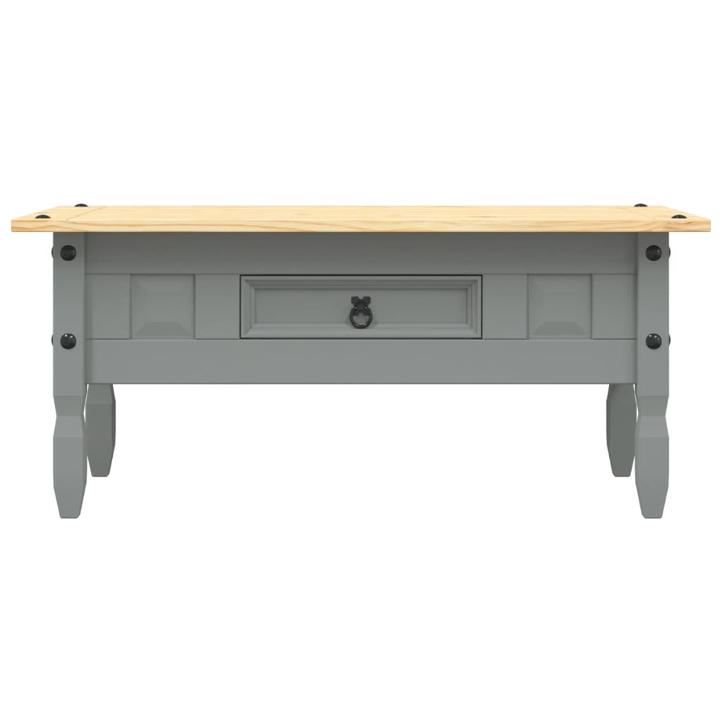 Stolić za kavu od borovine asortiman Corona sivi 100x55x44 cm