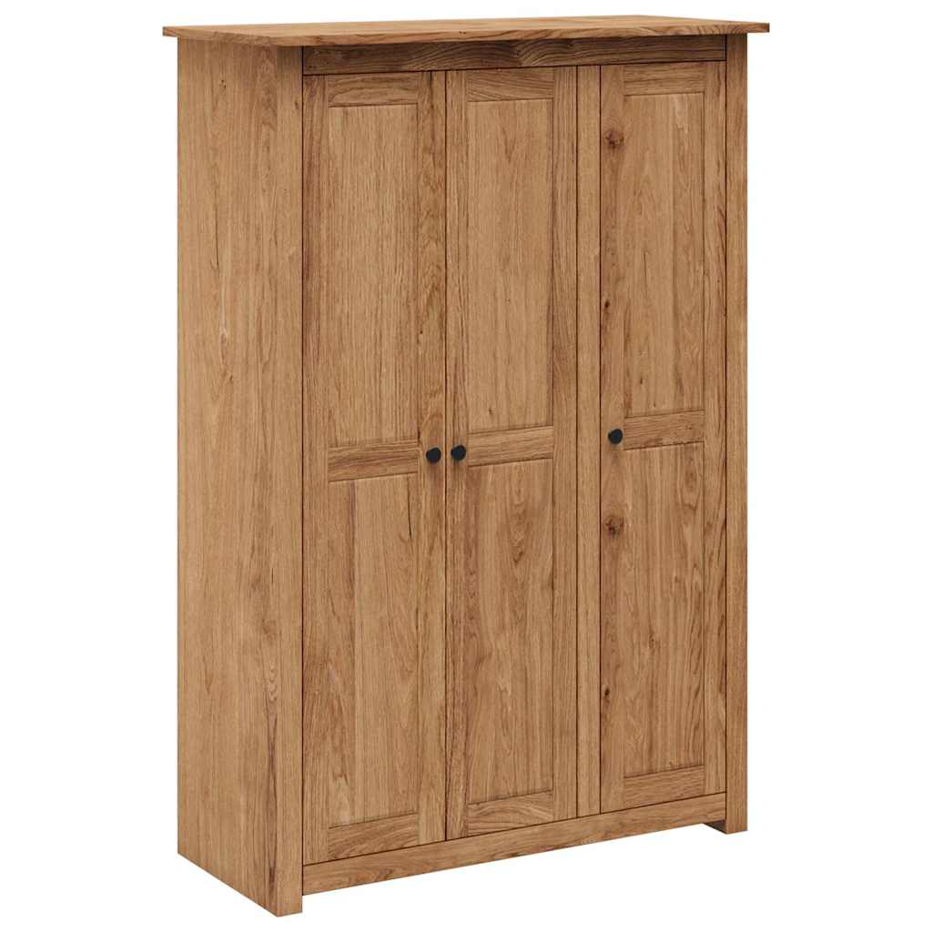 Ormar od borovine s 3 vrata 118x50x171,5 cm asortiman Panama