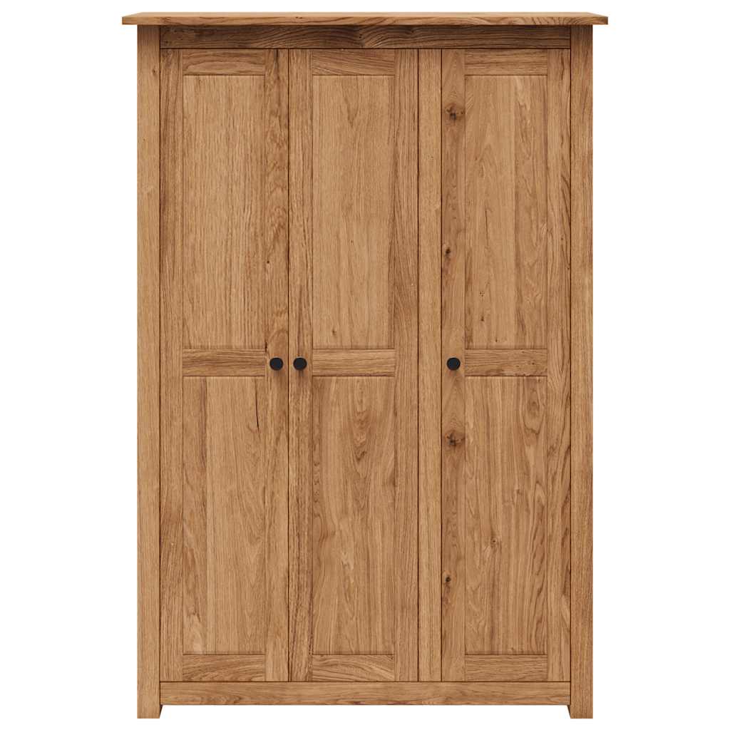Ormar od borovine s 3 vrata 118x50x171,5 cm asortiman Panama