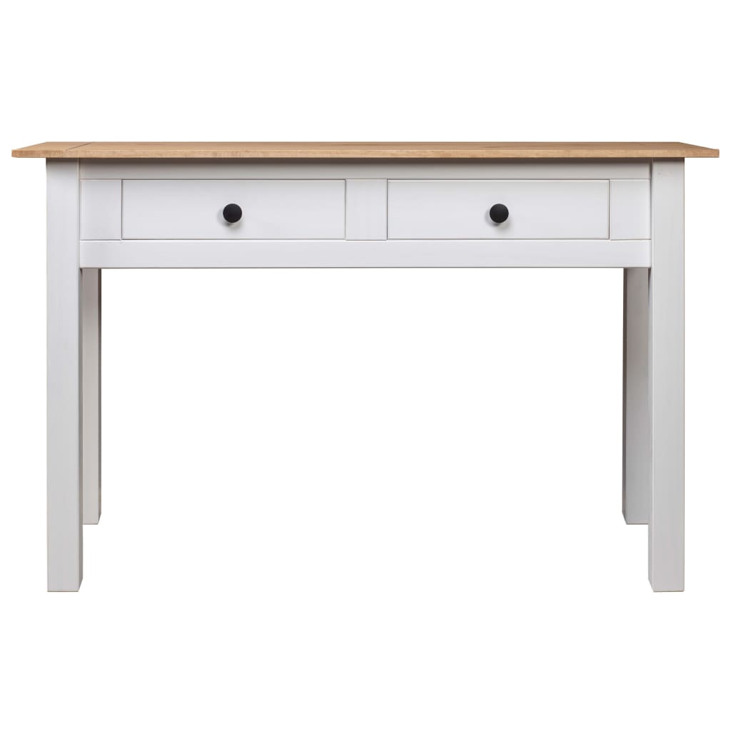 Konzolni stol od borovine bijeli 110x40x72 cm asortiman Panama