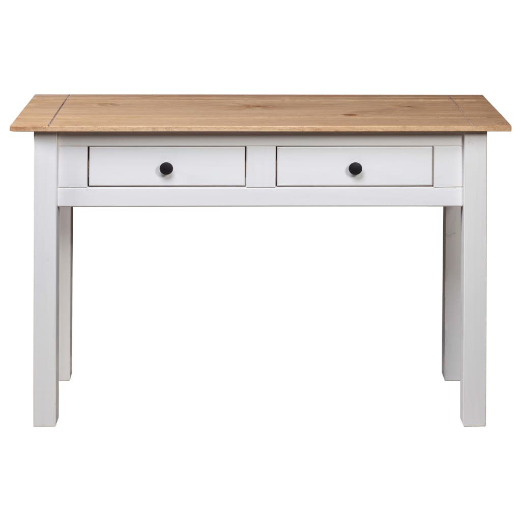 Konzolni stol od borovine bijeli 110x40x72 cm asortiman Panama