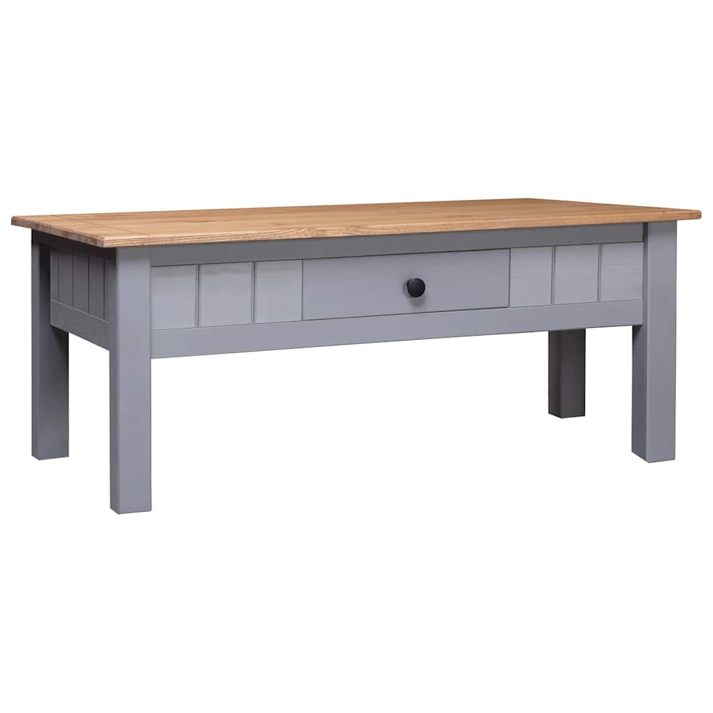 Stolić za kavu od borovine sivi 100x60x43,5 cm asortiman Panama