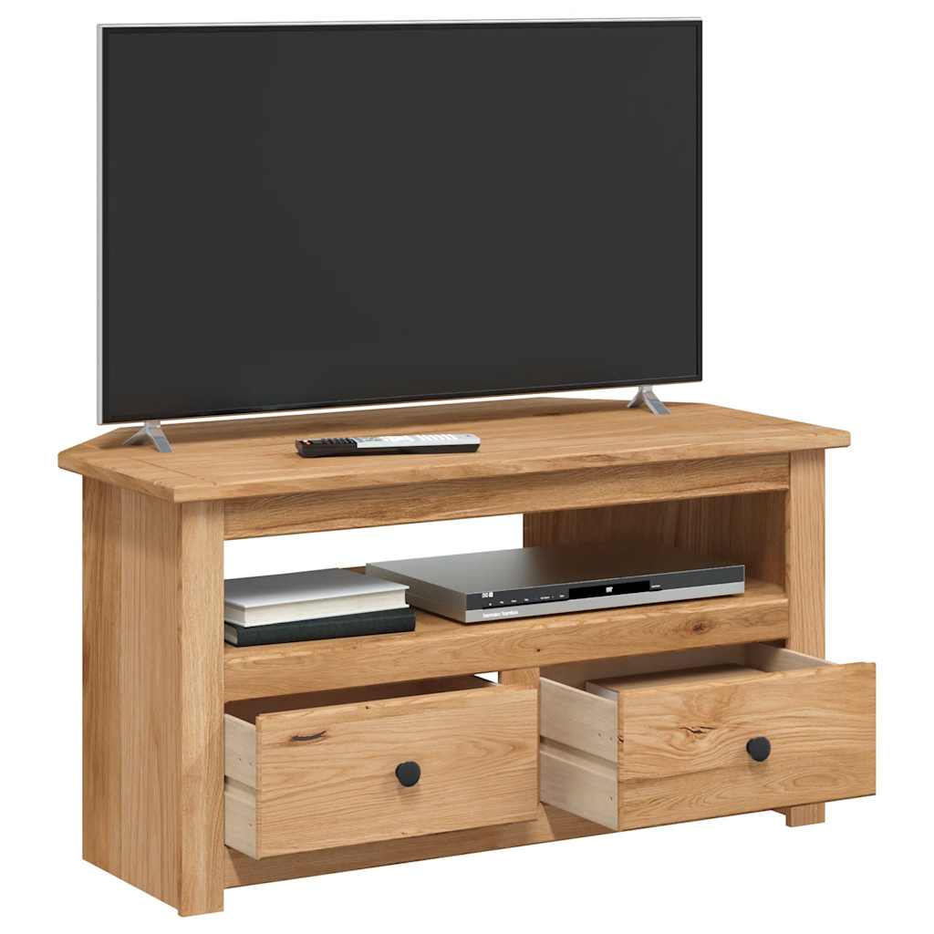 Kutni TV ormarić od borovine 93x49x49 cm Panama Range
