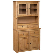 Visoka komoda od borovine 93 x 40,5 x 180 cm asortiman Panama