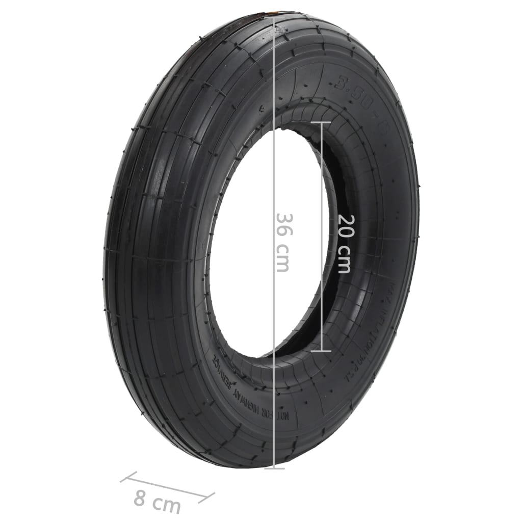 Guma za kolica 3.50 - 8 4PR gumena