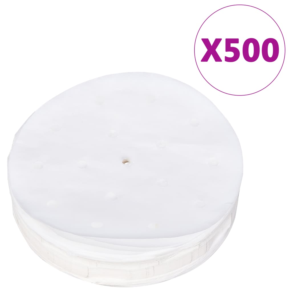 Preša za hamburgere s 500 papira za pljeskavice 10 cm aluminij