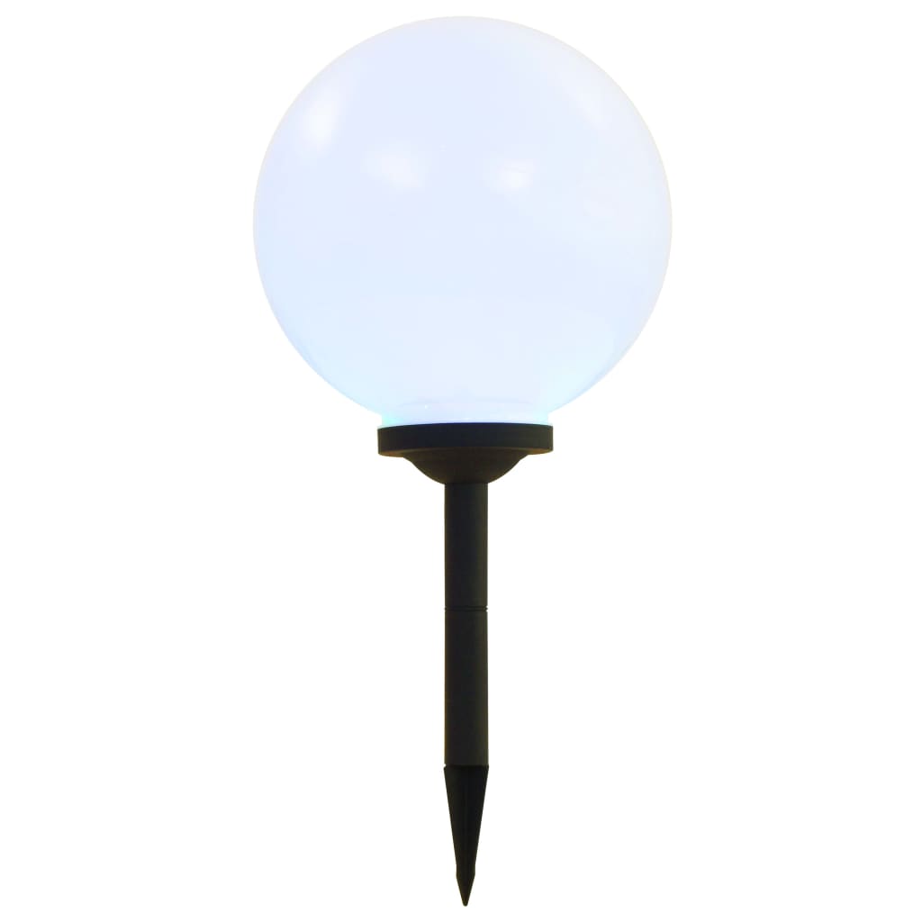 Vanjske solarne svjetiljke 4 kom LED kuglaste 30 cm RGB