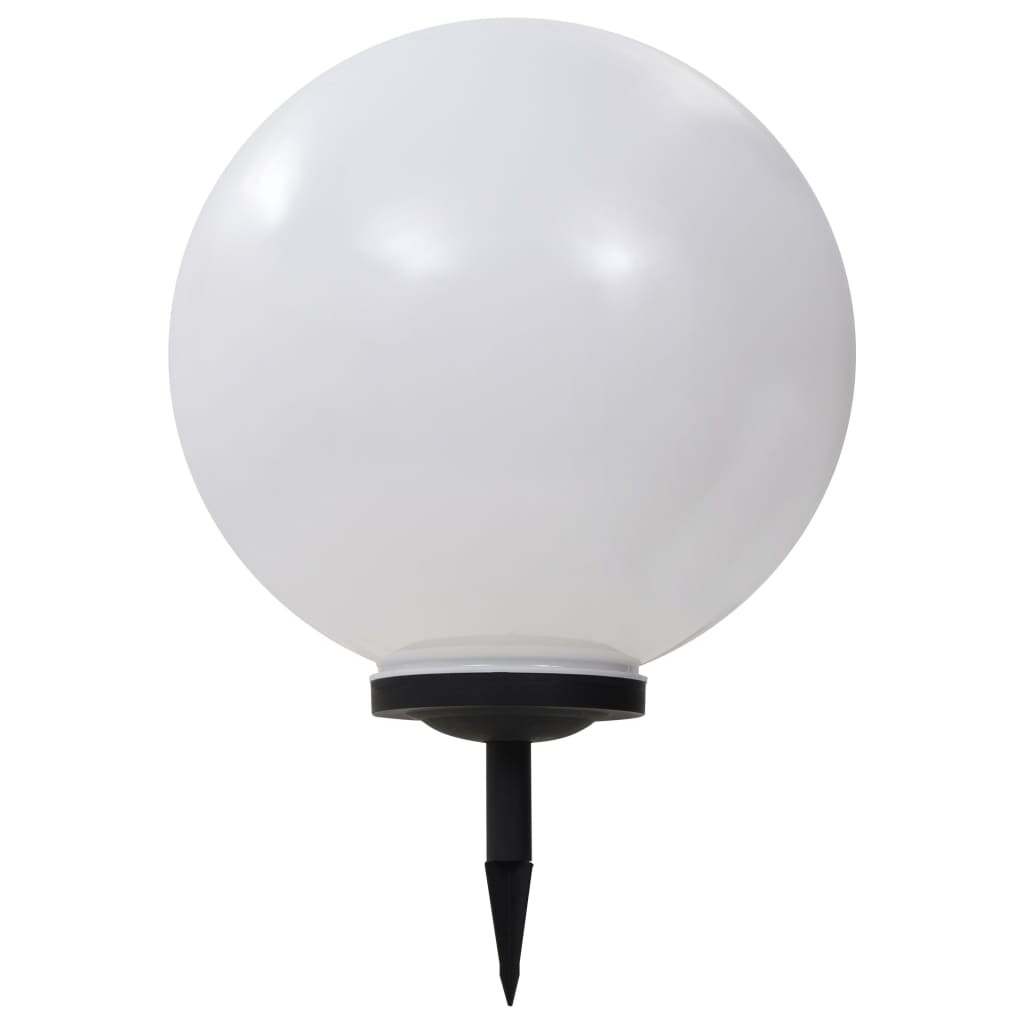Vanjske solarne svjetiljke 2 kom LED kuglaste 50 cm RGB