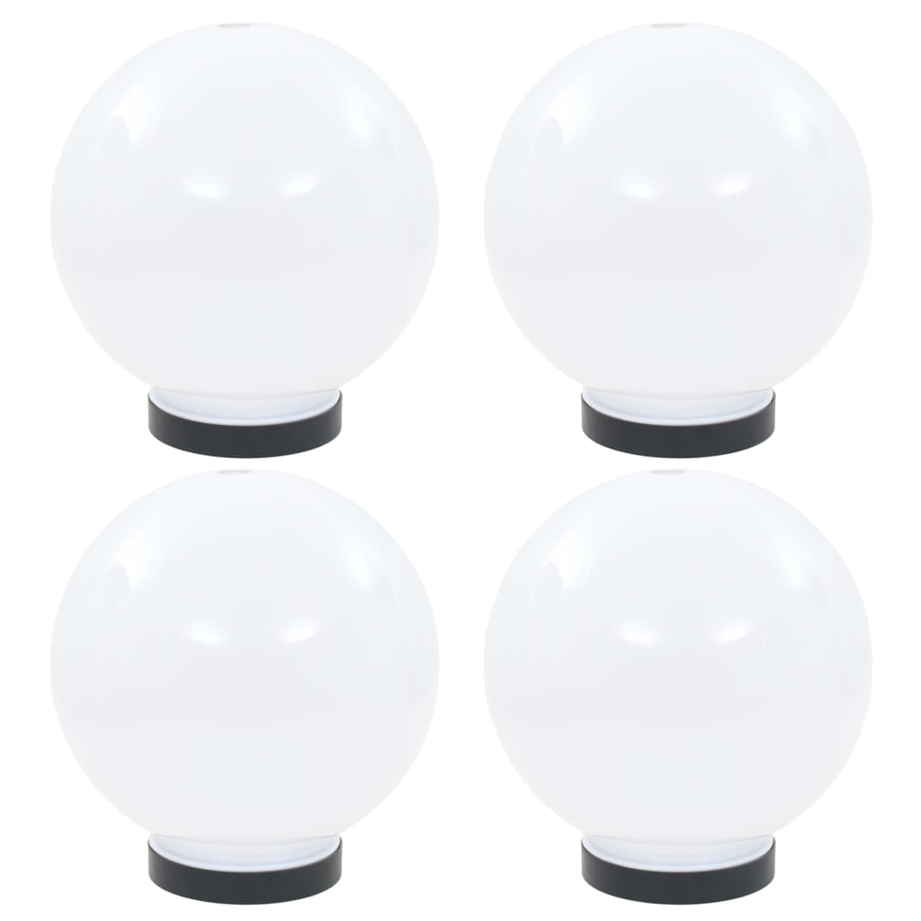 LED kuglaste svjetiljke 4 kom 20 cm PMMA
