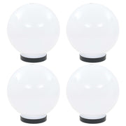 LED kuglaste svjetiljke 4 kom 20 cm PMMA