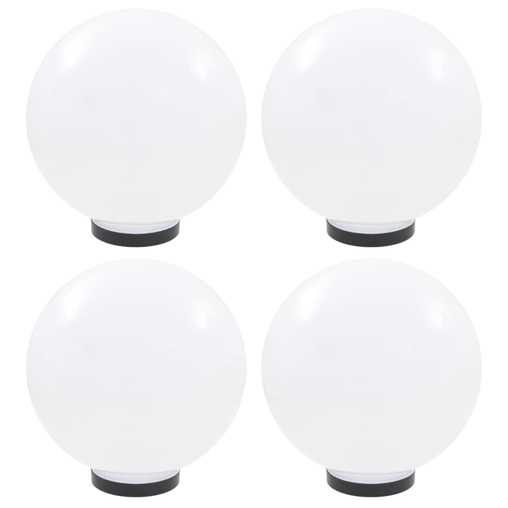 LED kuglaste svjetiljke 4 kom 30 cm PMMA