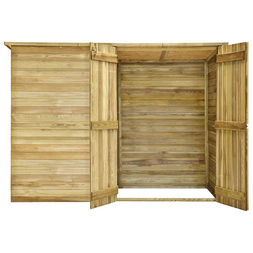 Vrtna kućica od impregnirane borovine 232 x 110 x 170 cm