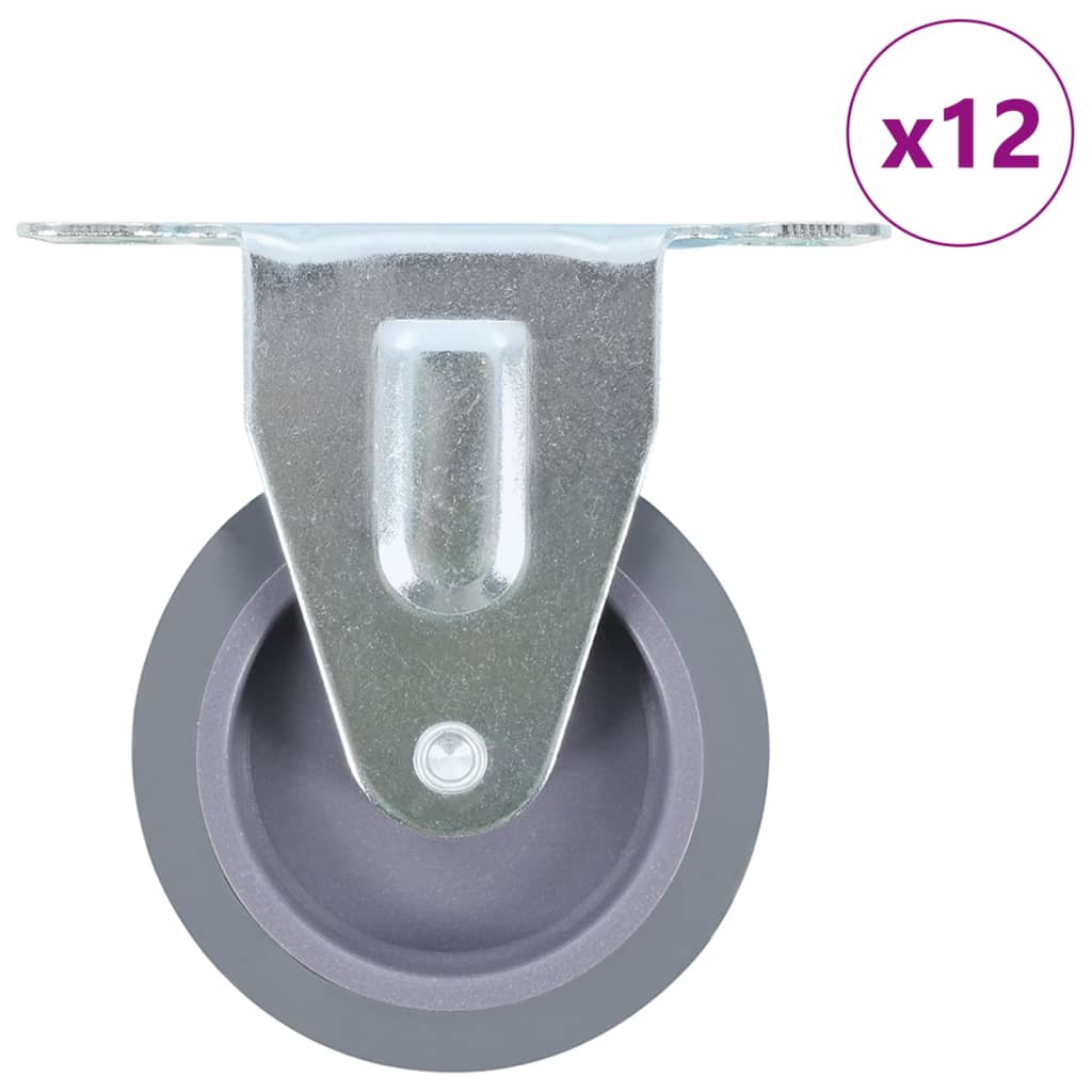 Fiksni kotačići 12 kom 75 mm