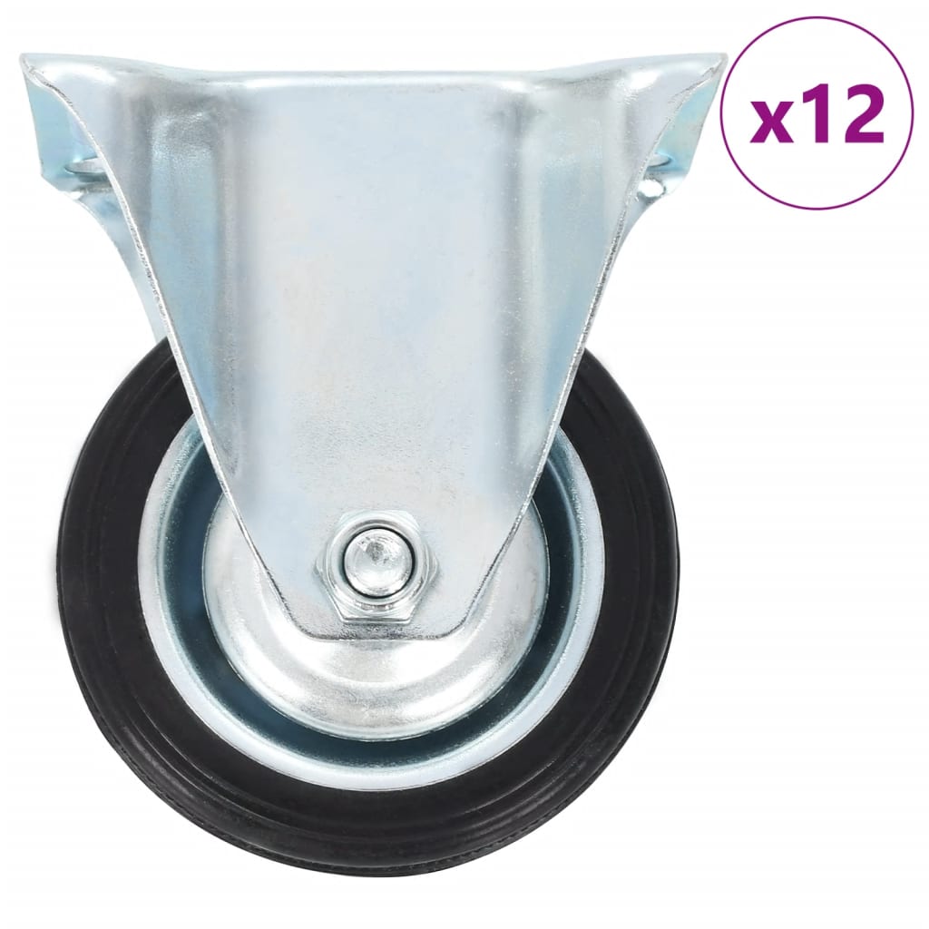 Fiksni kotačići 12 kom 75 mm