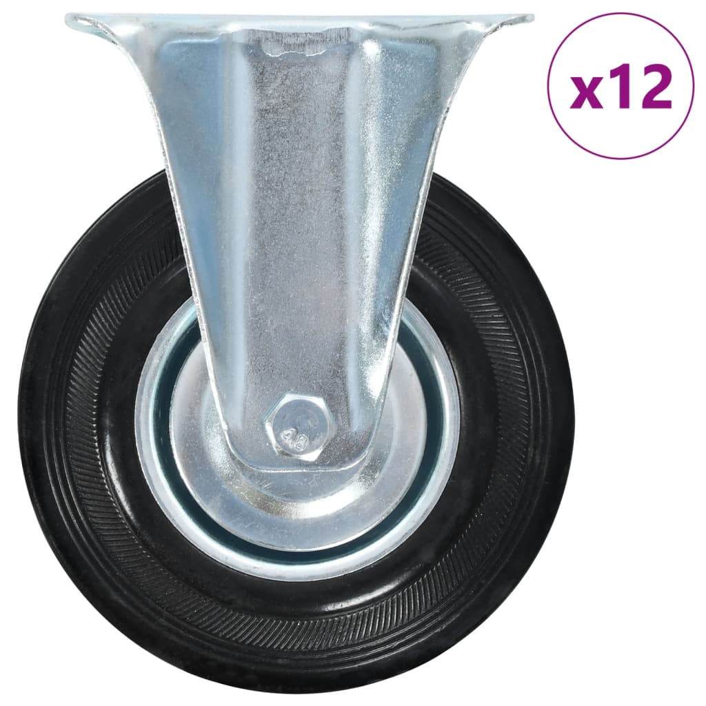 Fiksni kotačići 12 kom 125 mm