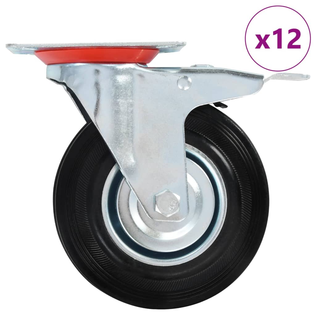Okretni kotačići 12 kom 125 mm