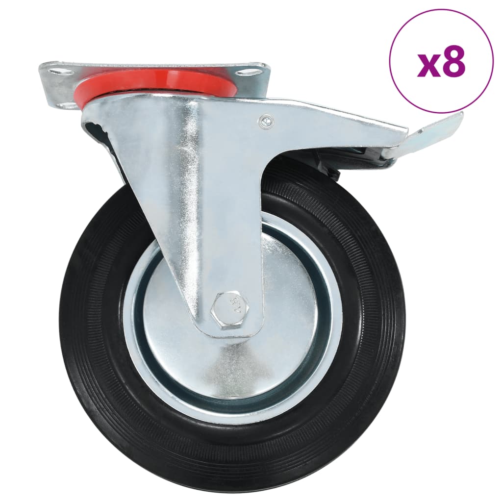 Okretni kotačići 8 kom 200 mm